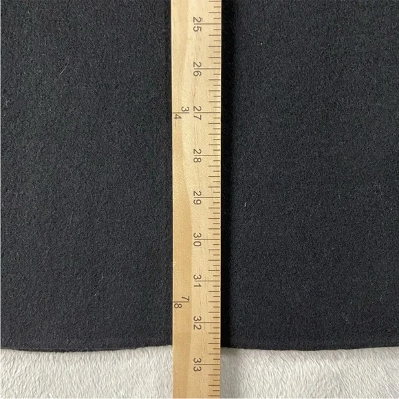 Kenar 100% Boiled Wool Black Jacket Cardigan Blazer - Picture 10 of 12